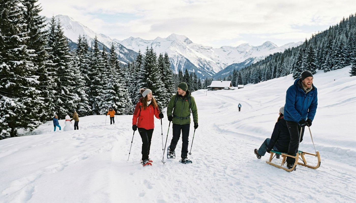 Les activités montagnardes pour non-skieurs en hiver